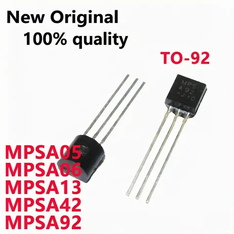 50~100/PCS New MPSA05 MPSA06 MPSA13 MPSA42 MPSA92 TO-92 NPN Transistor In Stock