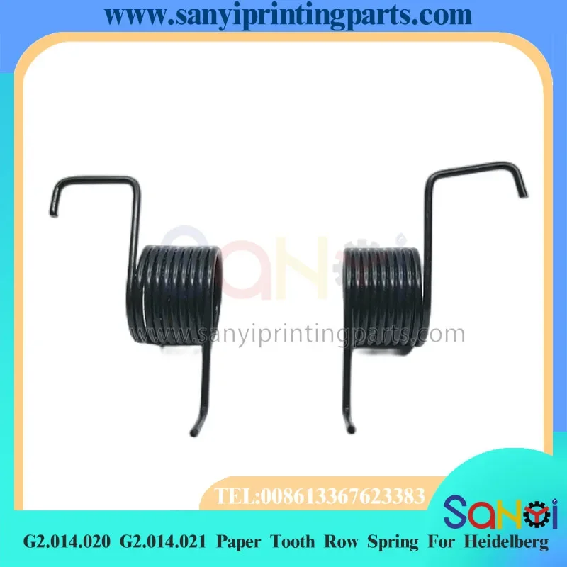 

1 комплект, лучшее качество G2.014.020 G2.014.021, пружина с зубьями бумаги для деталей печатной машины Heidelberg SM52 PM52