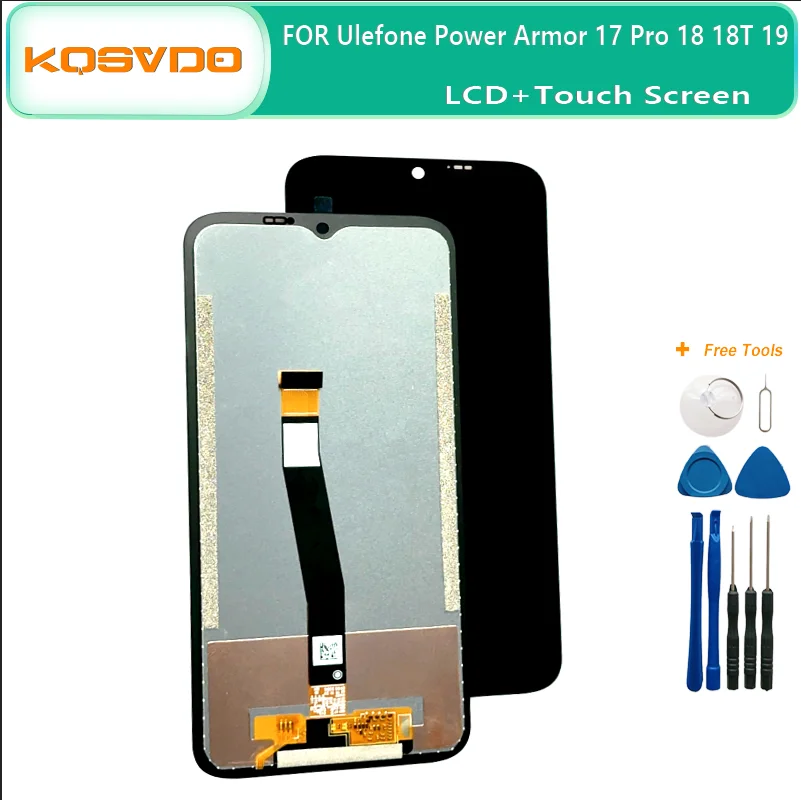 

New original For Ulefone Power Armor 17 Pro 18 18T 19 LCD Display Touch Screen Digitizer Assembly For Ulefone Armor 17 Pro