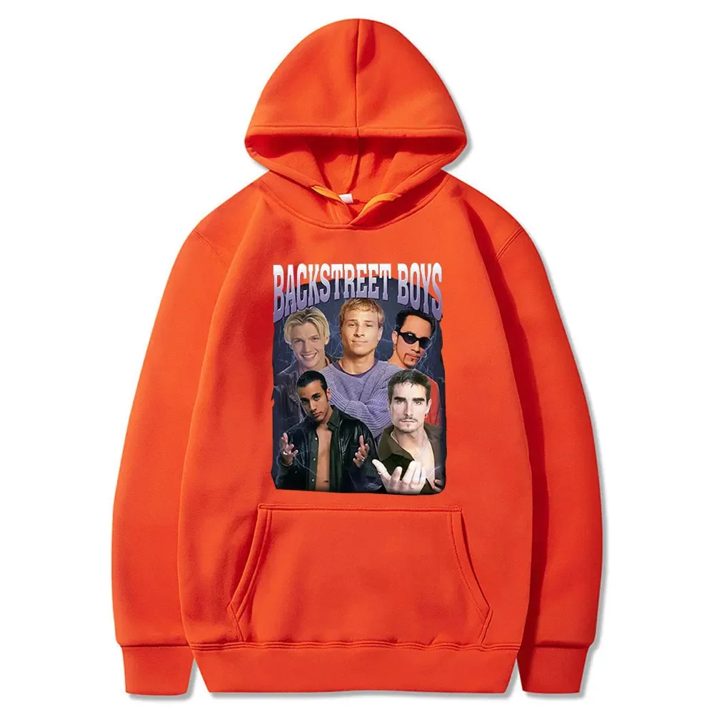 90s Classic Vintage Backstreet Boys Band Hoodie Men Women Hip Hop Rock Hooded Sweatshirts Oversized Streetwear Tracksuit