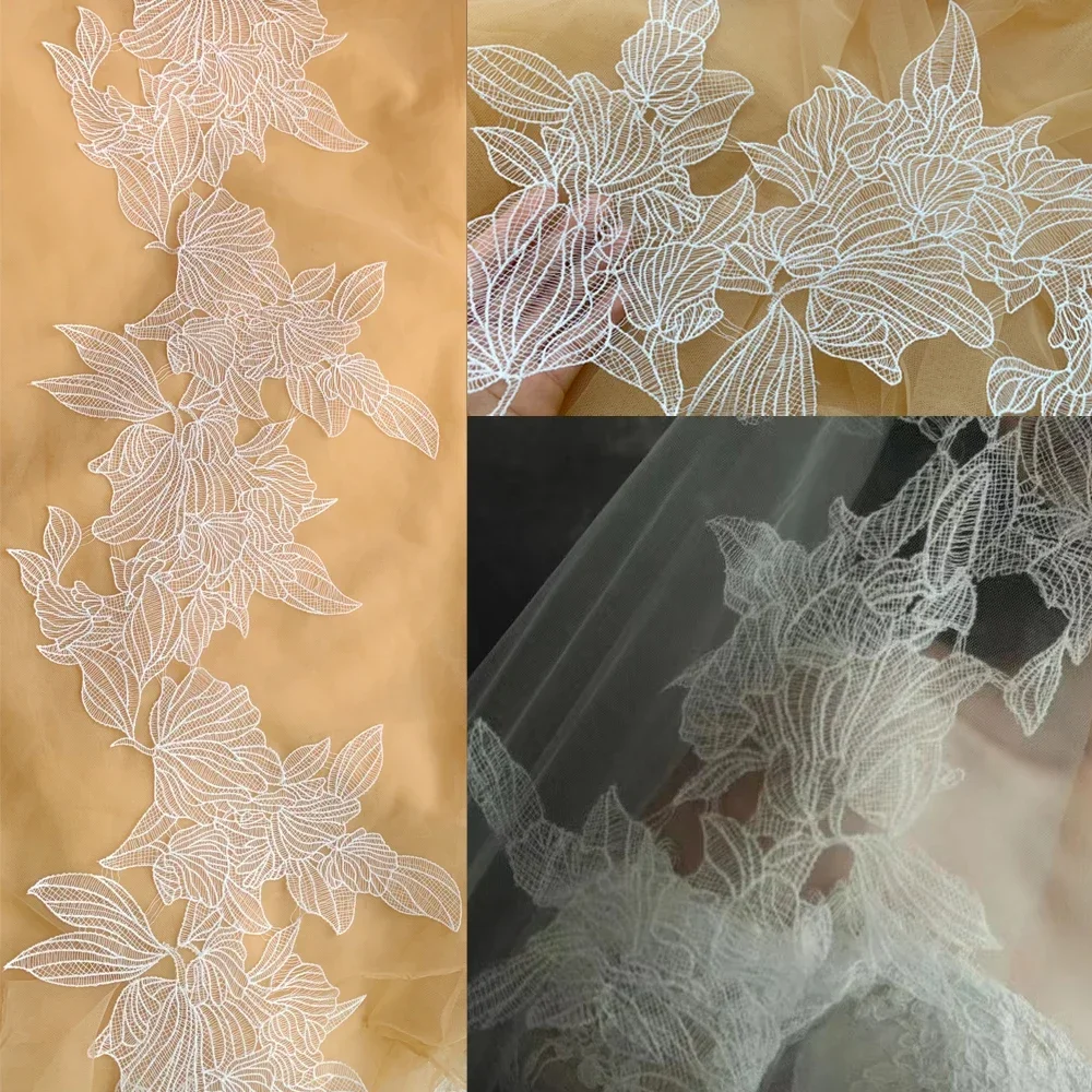 3Yards/Lot High Quality Thin Lace Trim Edge, Handmade DIY High Definition, Wedding Headdress,background Decoration Accessories