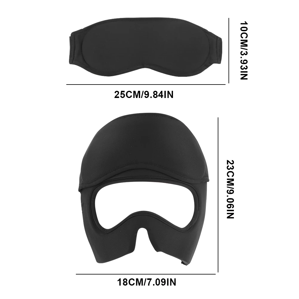 

Migraine Relief Hat Headache Ice Cap with Removable Eye Mask Migraine Ice Head Wrap Head Heat Treatments Hat for Men Women