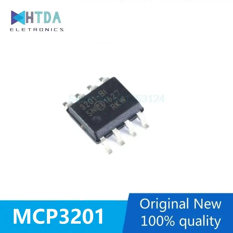 3pcs/lot MCP3201-CI/SN 3201-BI SOP8