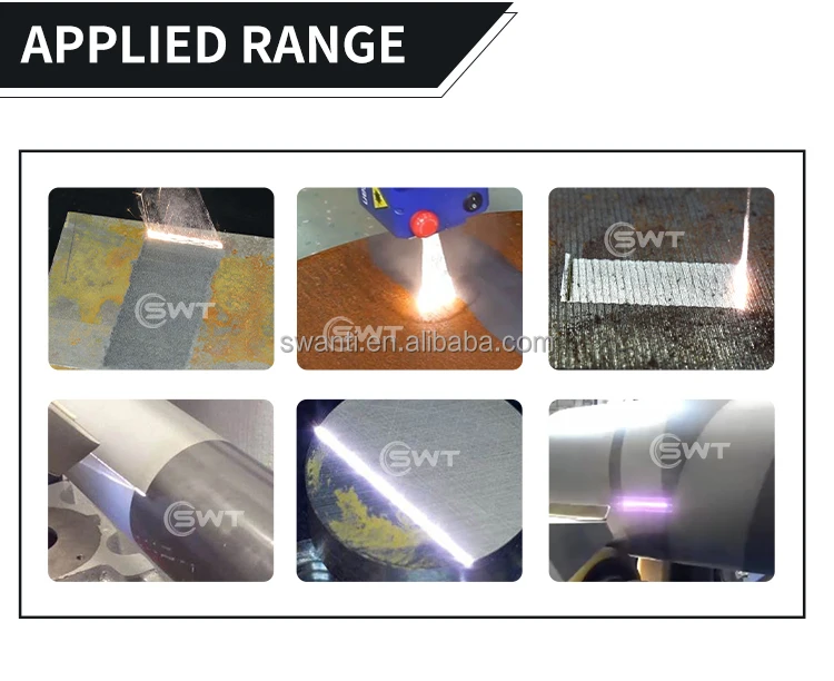 Professioneller Pulse Laser Cleaner 100W Agent Price Laser-Reinigungsmaschine zur Rostentfernung