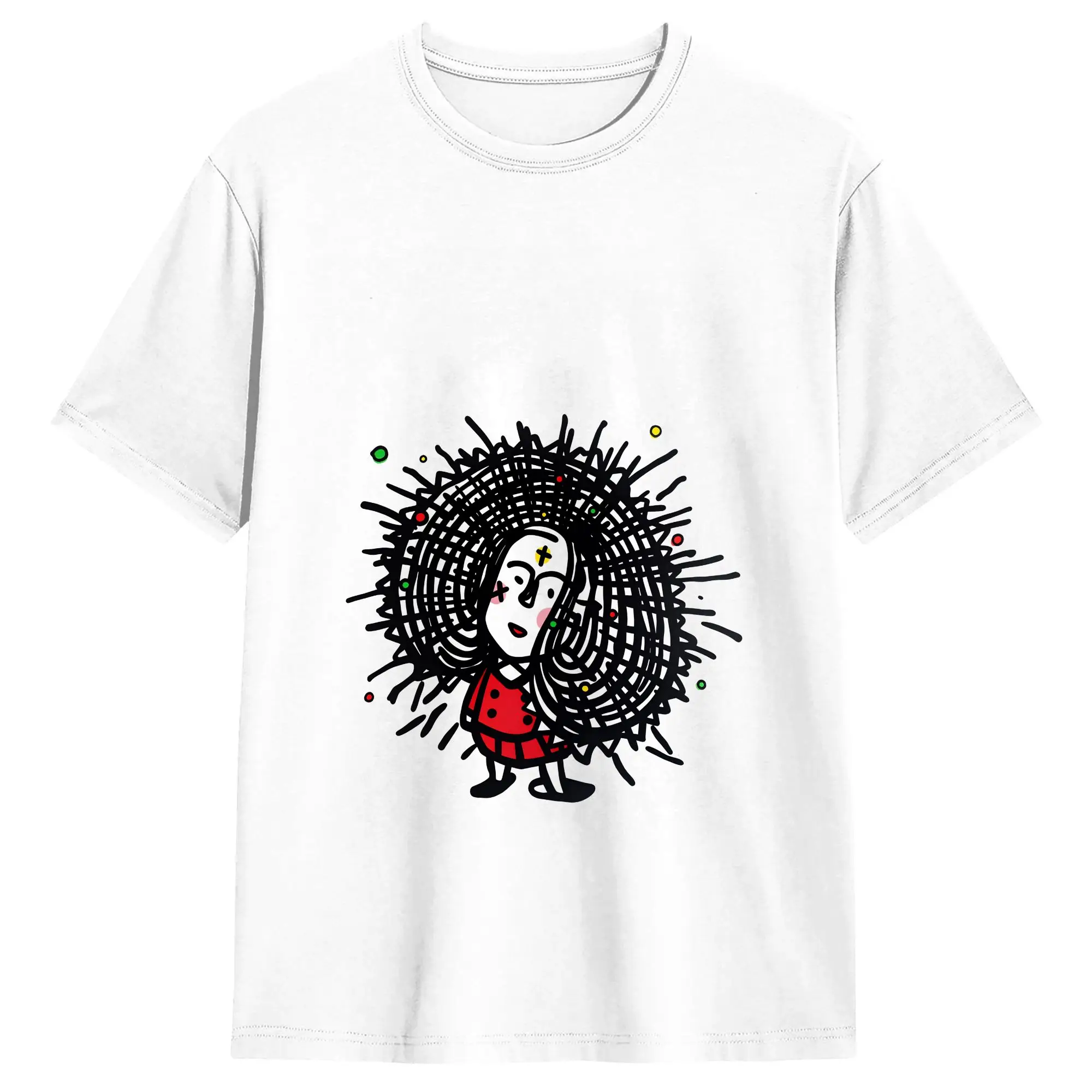 Vintage T Shirt Beach Yoshitomo Nara Fashion T Shirts  100% Cotton Tshirt for Man Y2K Retro Short Sleeve Tees