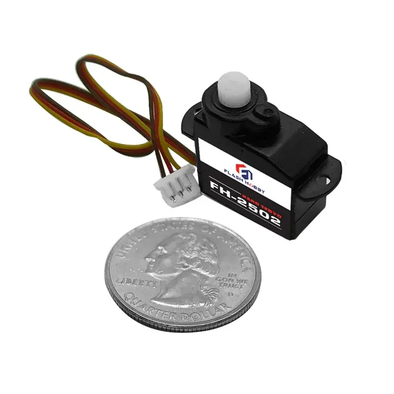 FlashHobby FH-2502 2.2g Coreless Digital Plastic Gear Nano Servo for RC Model Indoor Micro FPV Drones