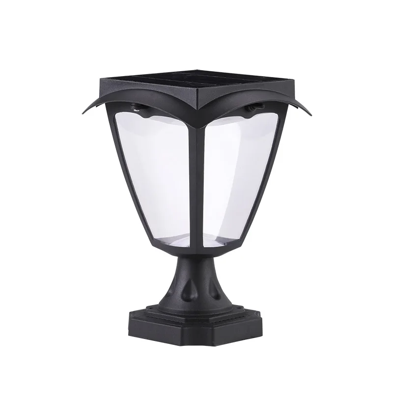 outdoor round waterproof column lights villa courtyard coffee light outdoor wall door pillar post lamp 01