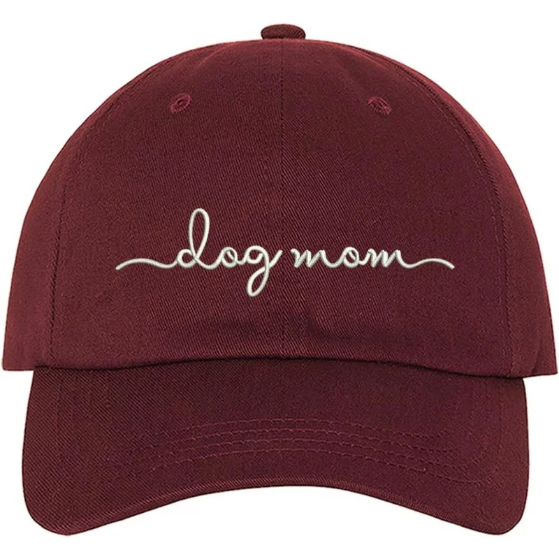 Men's and Women's Sports, Leisure, Fashion, Dog Mom, Baseball Hat, Unisex, Dog Love Gift