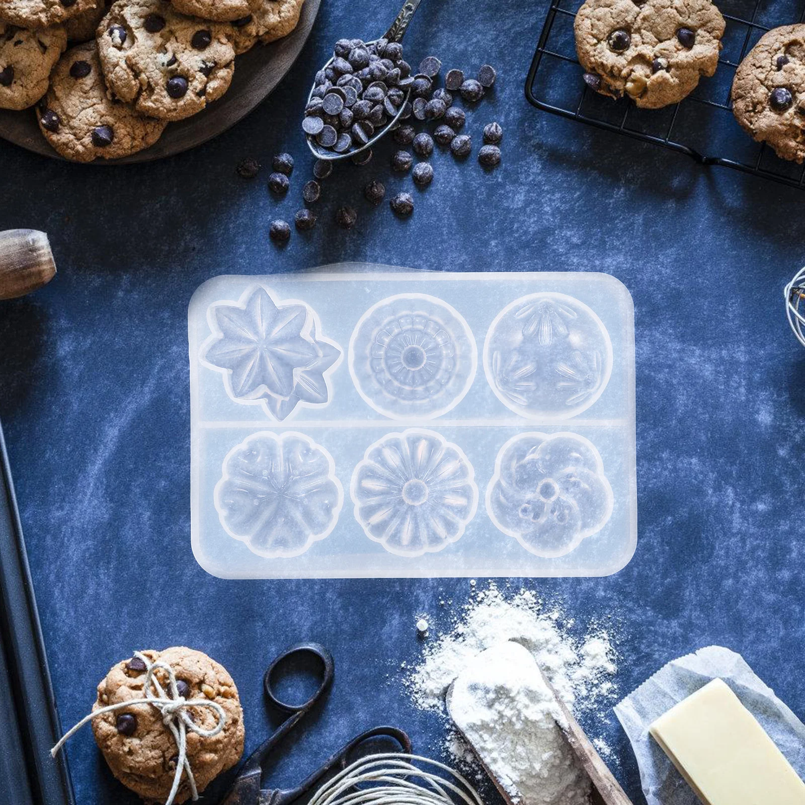 

Lovely Silicone Mold Baking Cookie Christmas Halloween Pastry Kitchen Creative Candy Cake Molds Decorative for Biscuit