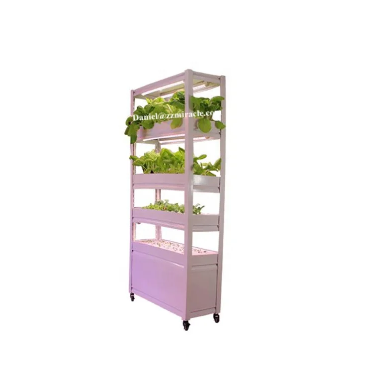 Indoor Hydroponic Garden System Smart Hydroponic System for Home With Mobile App