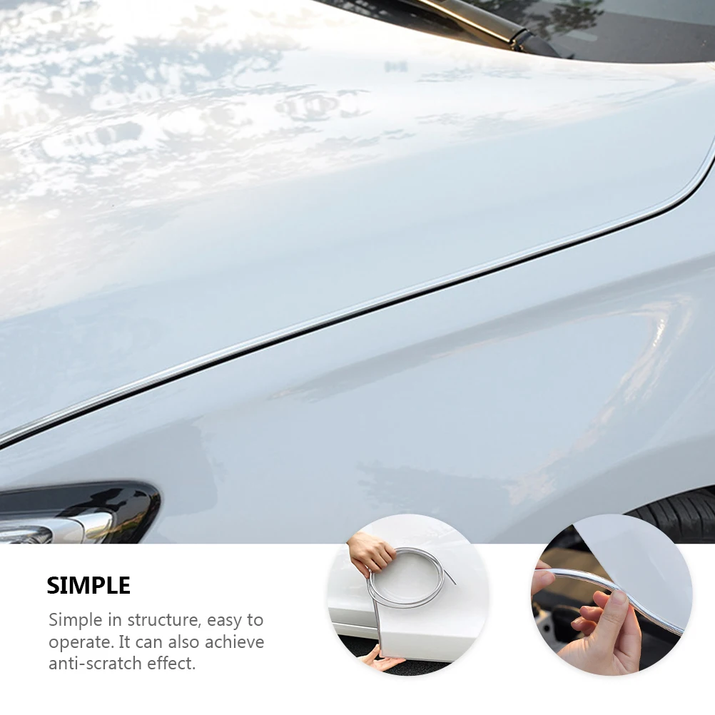 

Car Door Edge Guard Rubber Protectors Bumper Frame Sealing Strip Soundproof Dust Resistance Anti Collision Strips Door Sill