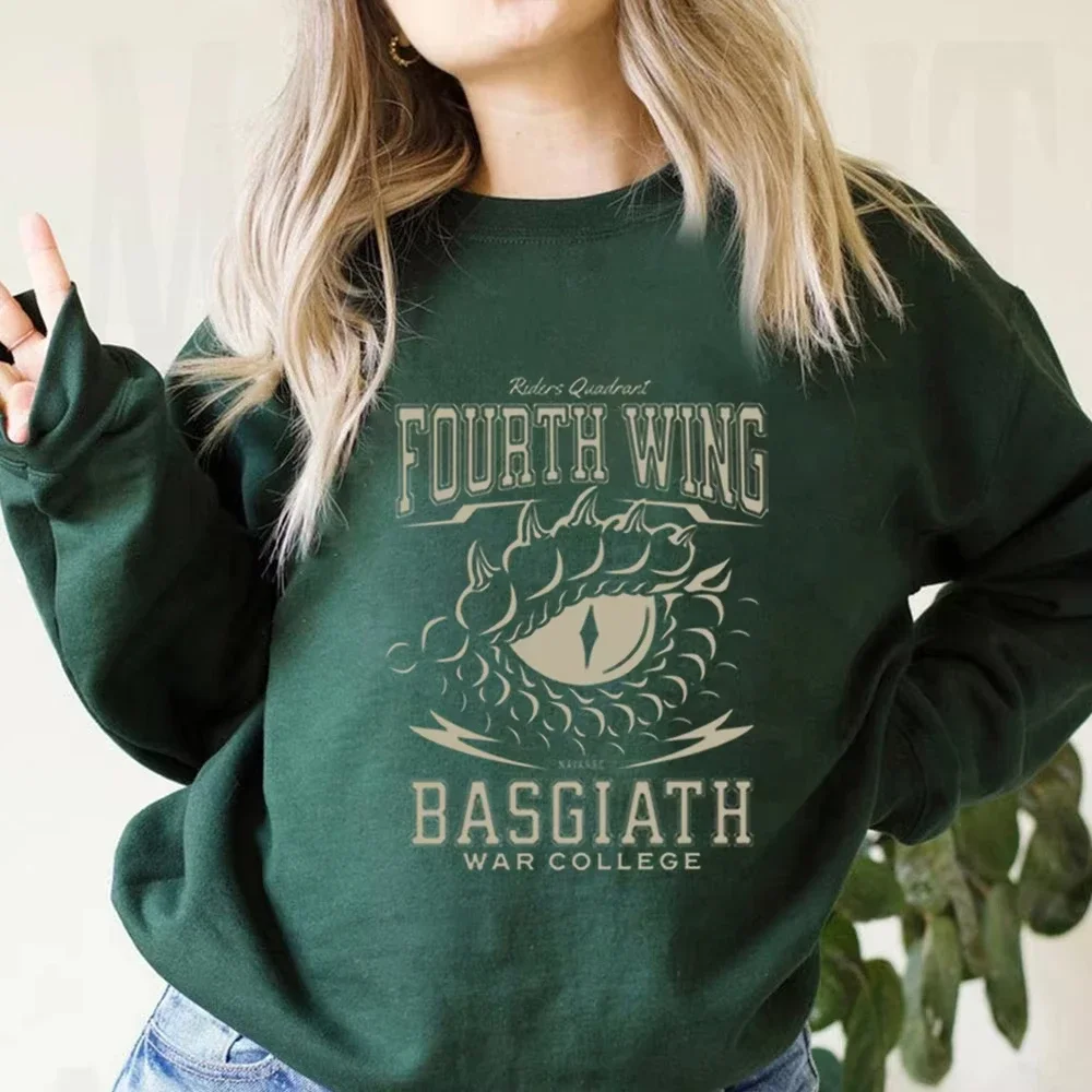 Fourth Wing Sweater Riders Quadrant Sweatshirt Basgiath War College Hoodie Book Lovers Shit Gift for Best Friends Unisex Tops