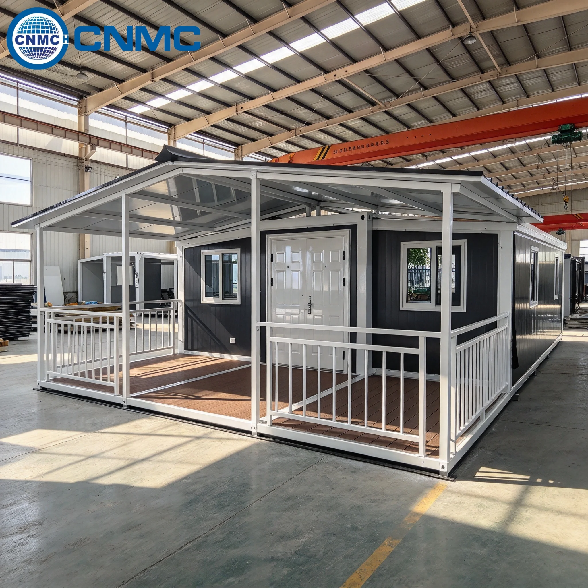 20FT Site Expandable Container Home Shock Resistant Steel Frame Insulated Sandwich Panel For Field Work Rest Space