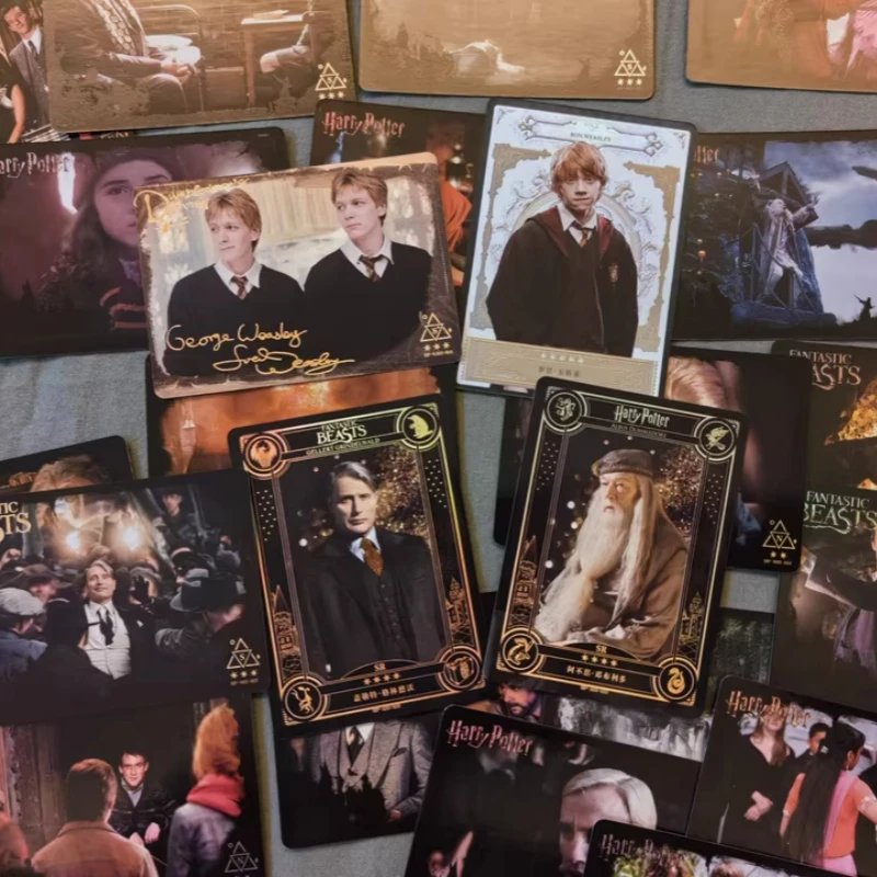 

Оригинальная карта KAYOU Harry Potter, коллекционная карта волшебника, вечное издание, третья круглая маленькая карта MR, набор оригинальных периферийных карт