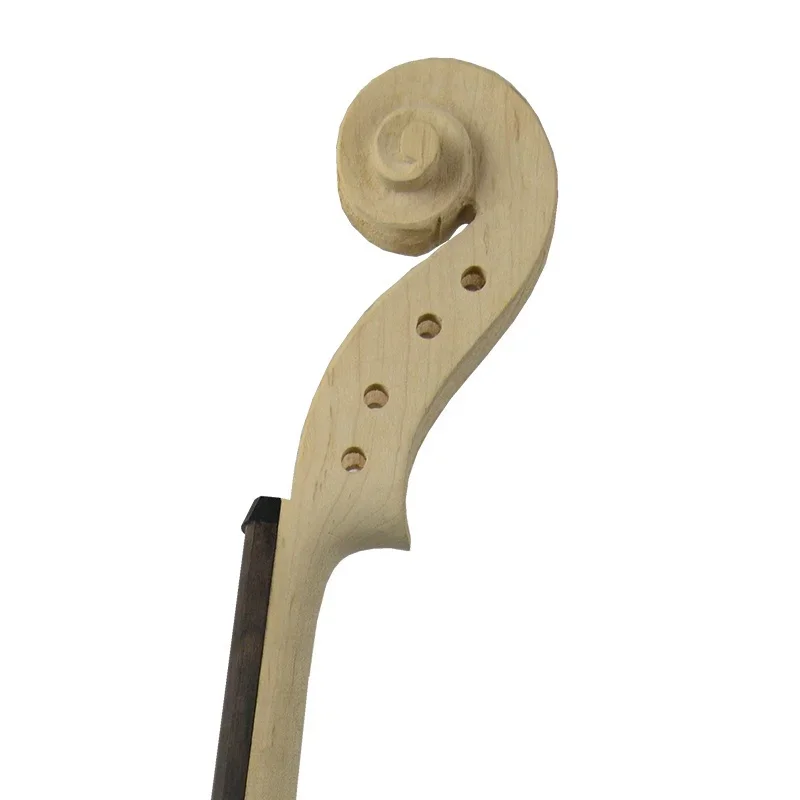 Unfinished 1/8 1/4 1/2 3/4 4/4 Violin Unfinished Solid Violin Raw Good Quality Violin Luthier KIT