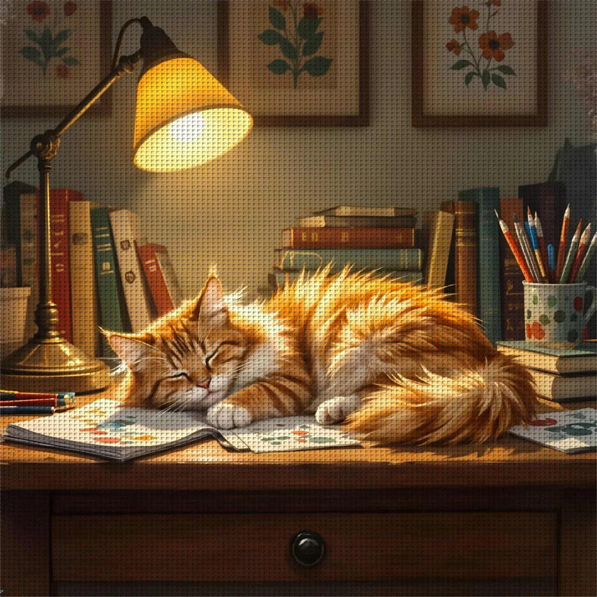 Embroidery Lovers - 1 set of 40x40cm-15.7x15.7 inch/50x50cm-19.7x19.7 inch