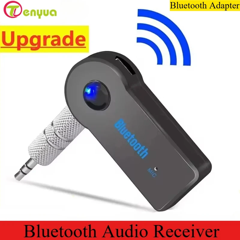 TenYua Bluetooth Audio Receiver Stereo 3.5mm Jack AUX Bluetooth Adapter MP3 Car Transmitter Wireless Speaker Headphone Adapter