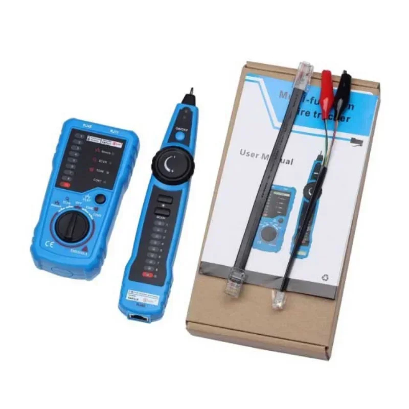 Ethernet LAN Network Cable Tester, Line Finder, Telephone Wire Tracker Tracer Toner, RJ11 RJ45 Cat5 Cat6, High Quality