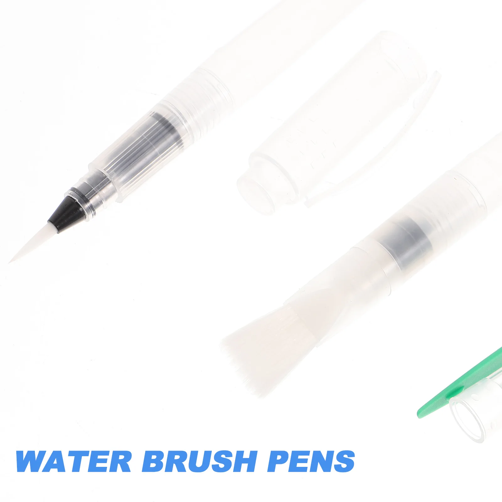 6pcs Watercolor Paint Pens Kids Tools Coloring Arts Ink Portable Refillable Student Paintbrushes Practical Brushes