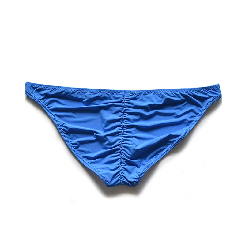 남성용 시시 팬티 섹시한 장난감 남성용 부드러운 속옷 게이 남성용 팬티 Jockstraps 로우 라이즈 나일론 남성용 끈 팬티 Ice Silk Underpants