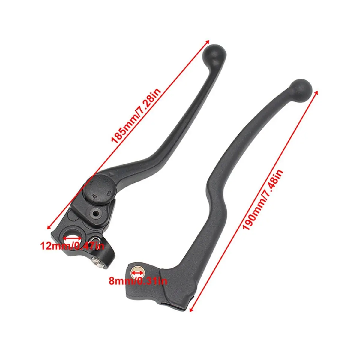 A23Z Motorcycle Brake Clutch Lever Handlebar Control Brake Handle for 821 797 Hypermotard 939 MTS950