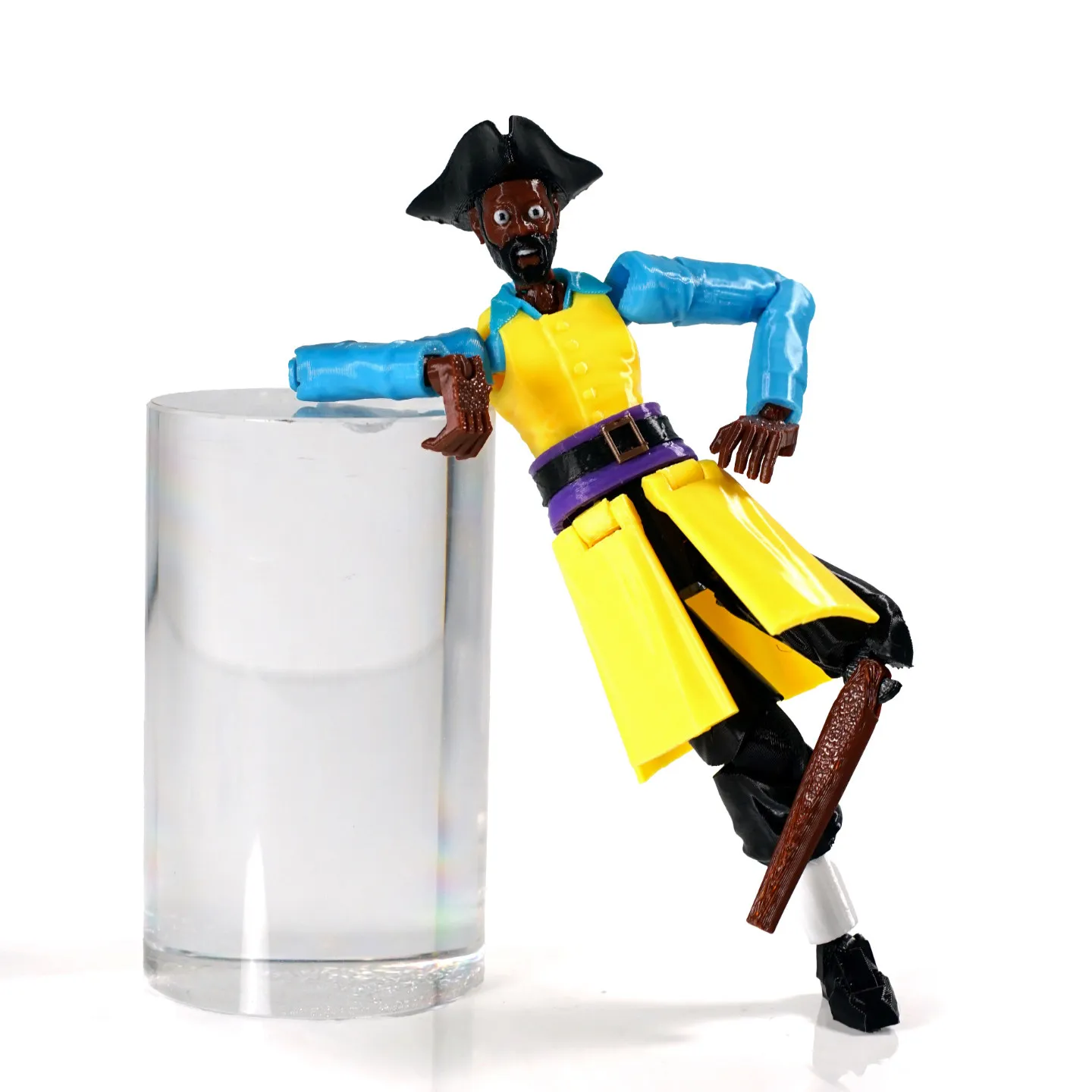 Super 3D 3D-Gedruckte Backrooms Pirat Clark Actionfigur Backrooms Dummy13 T13 Mehrteilige Actionfigur Spielzeuge – Detail 2