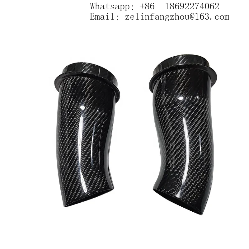 100% Dry Carbon Fiber Cold Air Intake System For BMW M5 F90 4.4T Airspeed Brand Original Design Style 1 Set