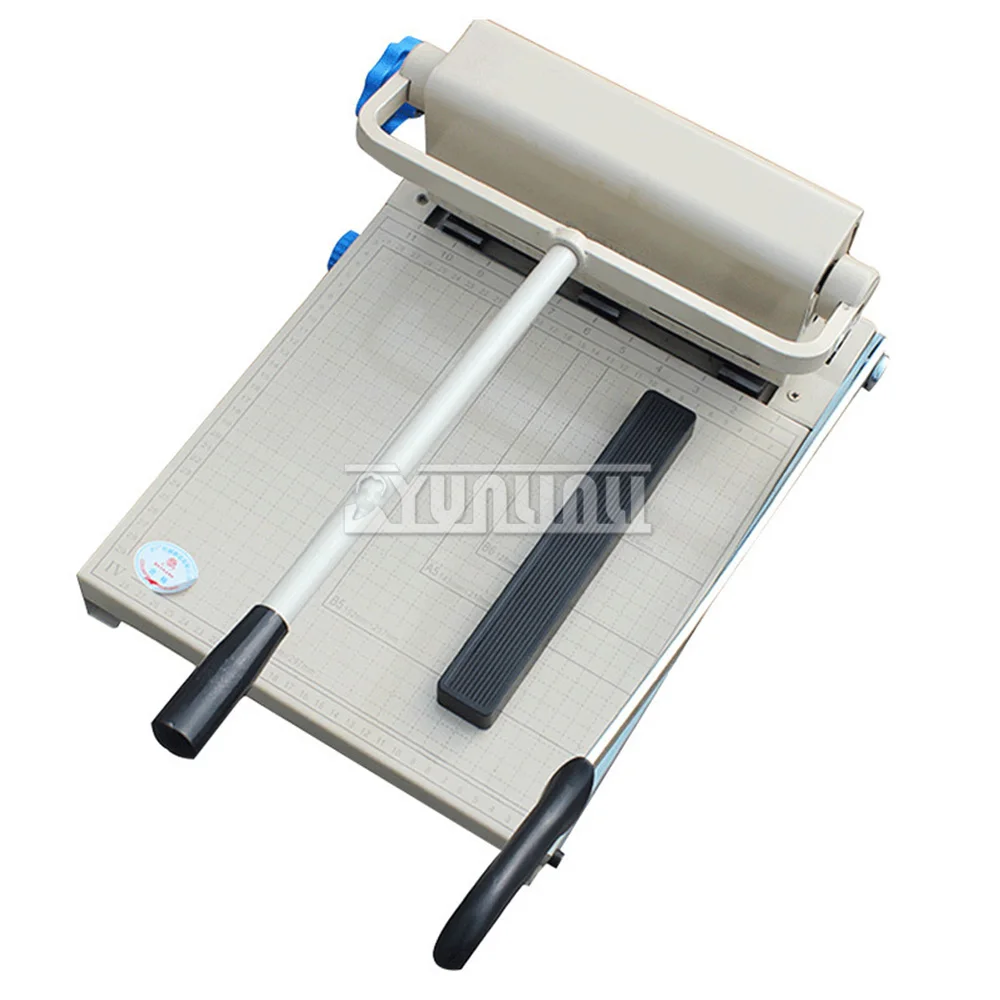 Adjustable A4 Paper Hole Punching Machine A4 Paper Cutter Trimmer Manual Three Hole Cutting Tool Paper Cutting Machine