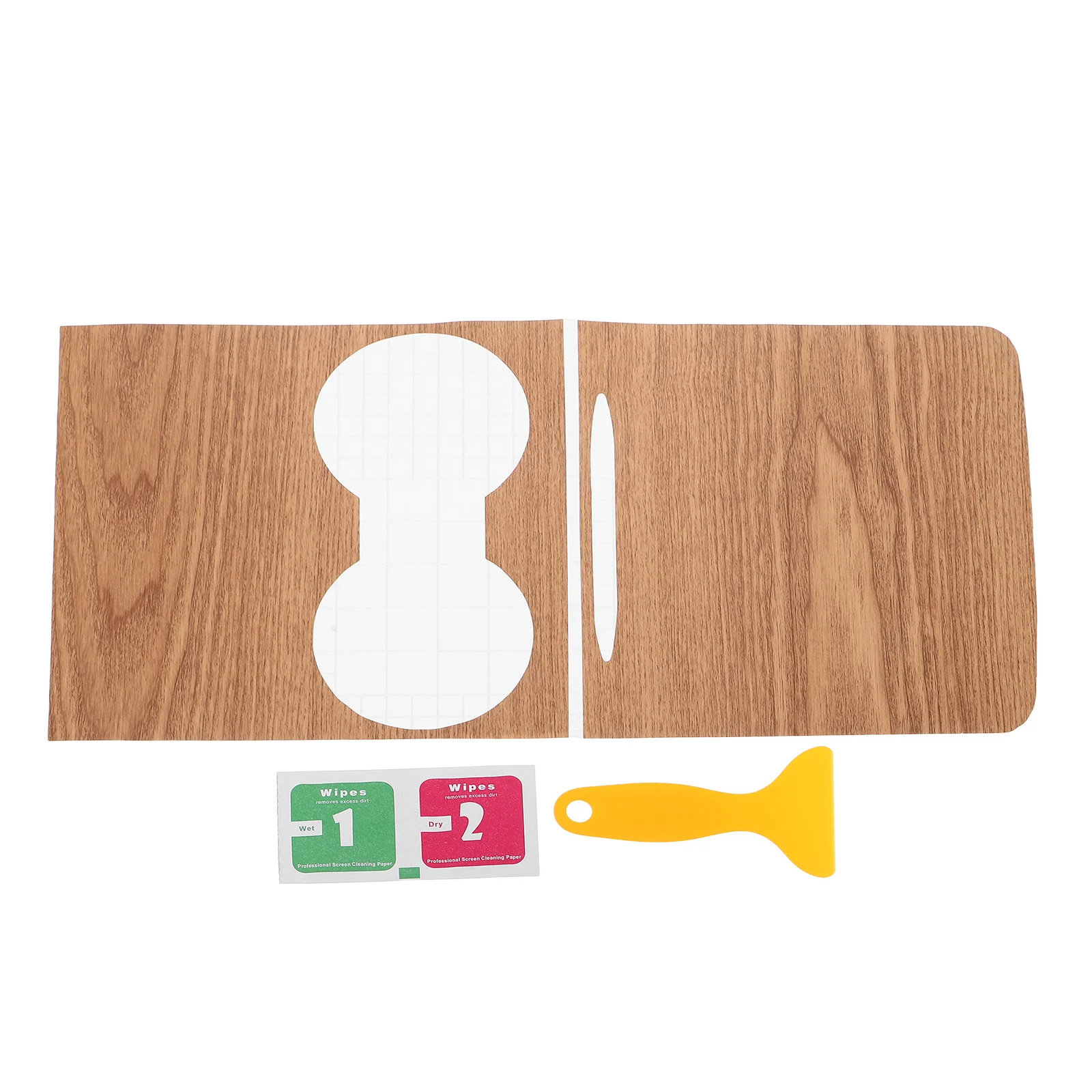 

Center Console Wrap Film Wood Grain Tpu Protector For Car Interior Scratch Resistance Sticker Compatible With Tesla 3 Y