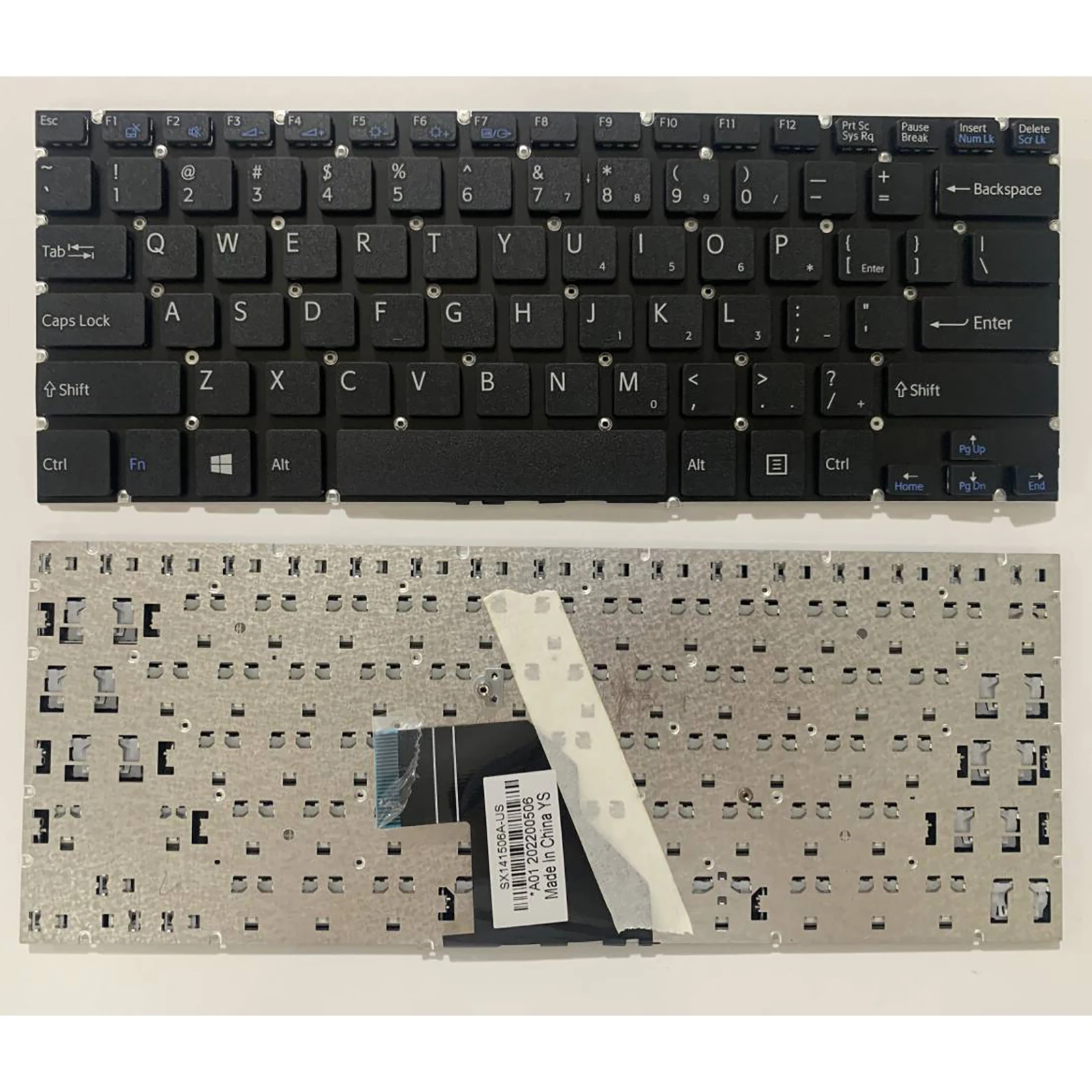 

Laptop keyboard US Layout for Sony SVF14 SVF14E SVF143A1QT SVF142A23T SVF143A2TT