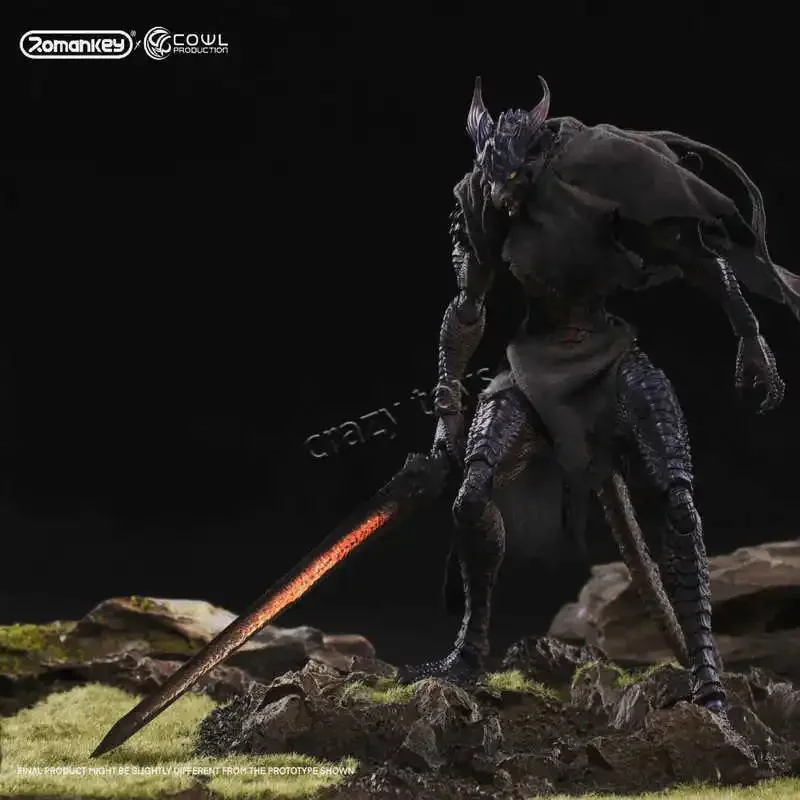 In Stock Original Romankey COWL 1/12 Scale Alga 2 Versions Action Figure 18cm Soldier Statue Model for Fans To Collect