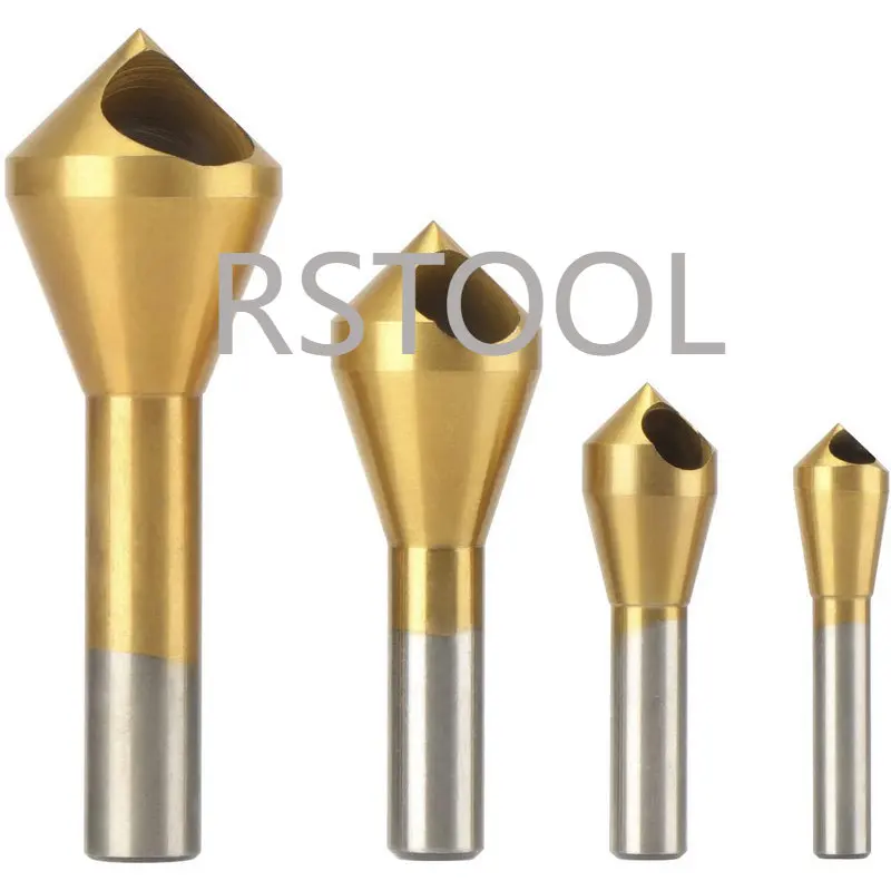 

Titanium Countersink Deburring Drill Taper Hole Cutter Steel/Aluminum Countersunk Head Chamfering Tools