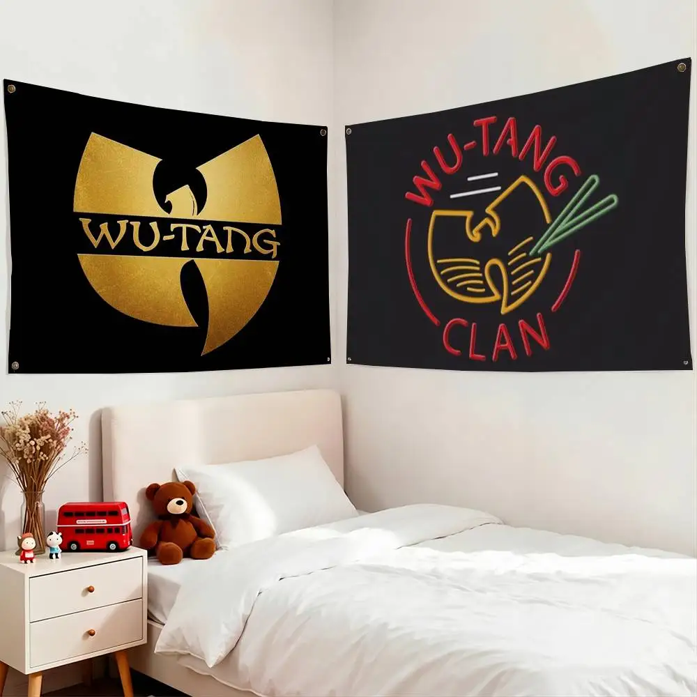 Wu-Tang Wu T-Tang C-Clan Ultra Flags Wall Hanging Tapestry Outdoor Garage Room Decorative flag Background Blanket