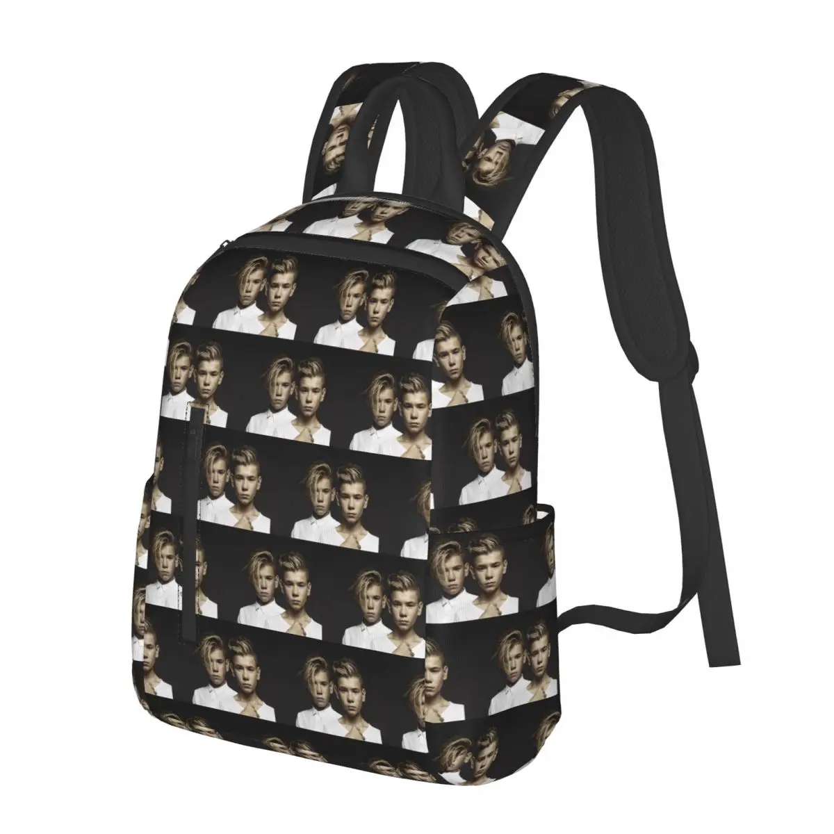 

Marcus And Martinus Sweden Norway Eurovision Backpack School Bag Hiking Travel Daypack for Men Women Bookbag Shoulder Bags