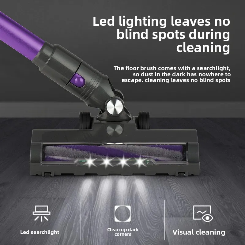 Powerful Handheld Vacuum Cleaner for Carpet Desktop Wireless Cordless Home Cleaning Long Lasting Battery