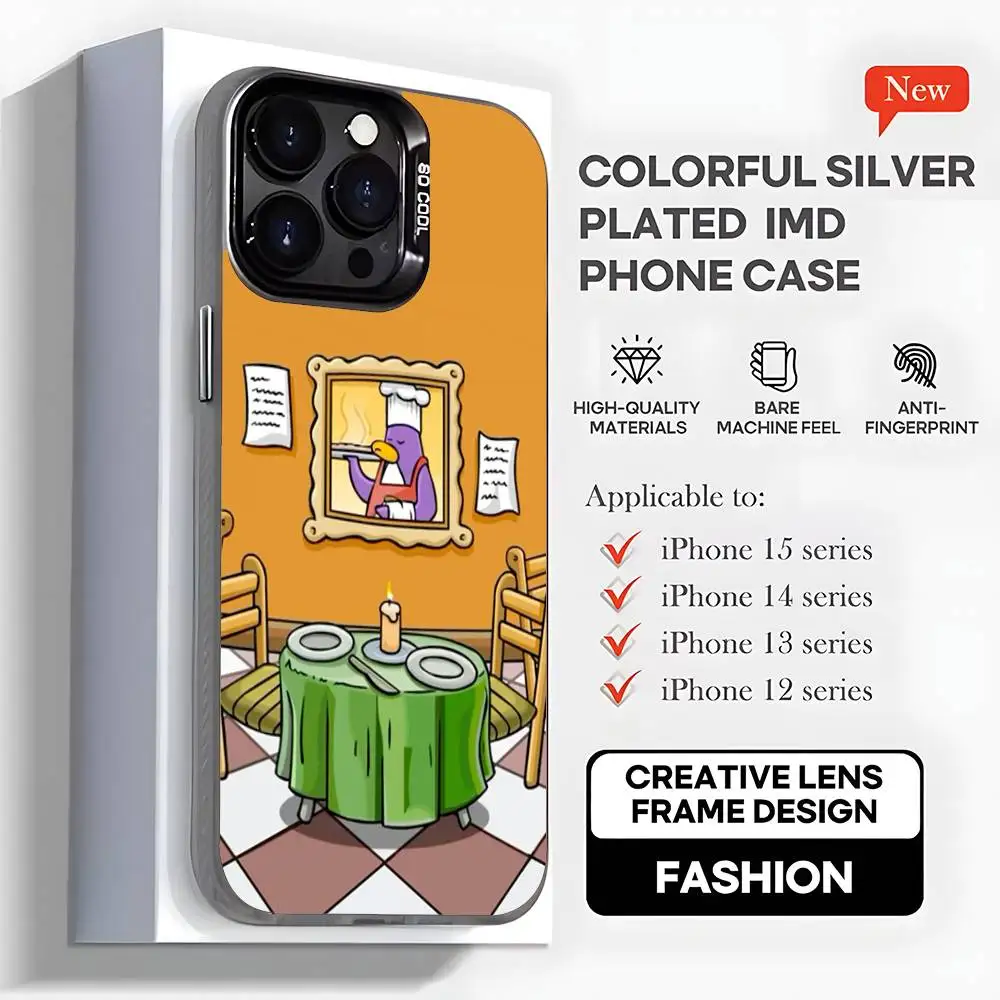 ゲームクラブ P-ペンギン iPhoneケース iPhone 16,15,14,13,12,11,Mini,Pro,MAX,plus対応 ブラックマット 耐衝撃カバー