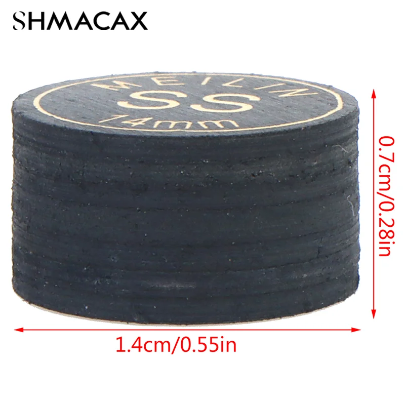 رأس عصا من جلد الخنزير ، بلياردو ياباني ، 9 طبقات سنوكر ، جودة ، 14 * ، 2 * لكل حصة