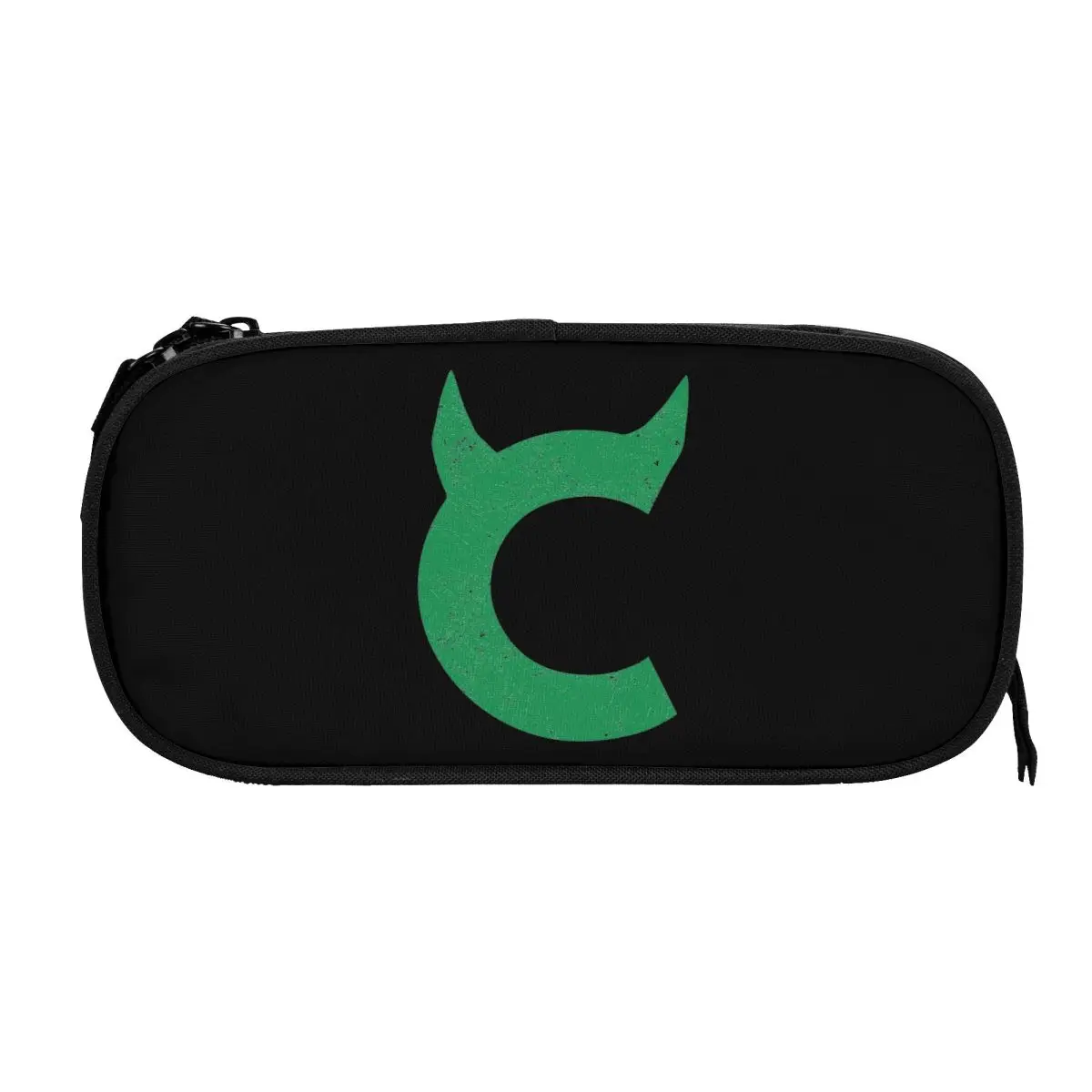 Chromakopia C Logo Green Pencil Case Cute Pen Bag for Student Big Capacity School Supplies Zipper Pencilcases