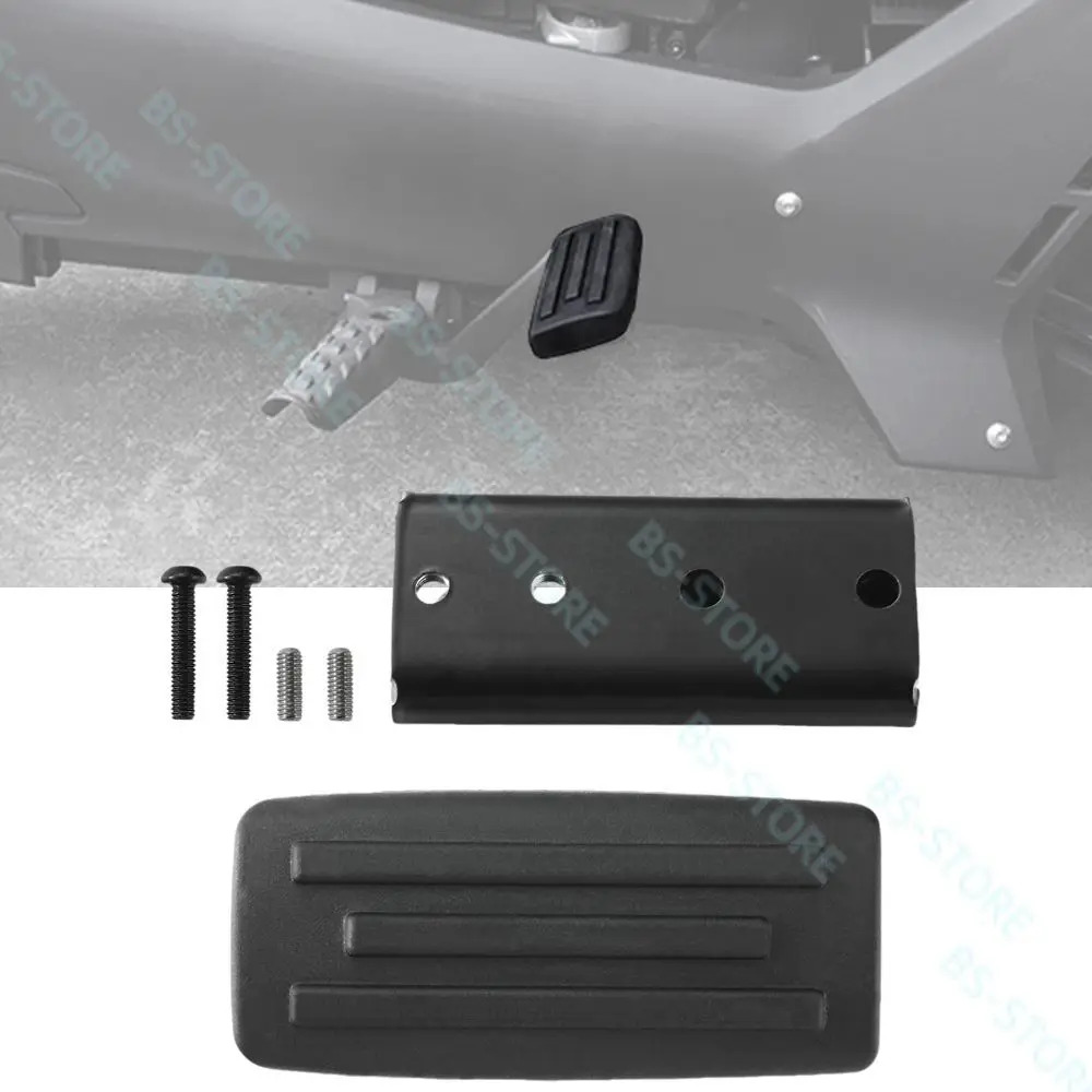 

ON-ROAD Plastic Metal Brake Pedal Compatible with Can-Am Ryker 600 900 Sport Rally Edition Extended Footrest Footboards