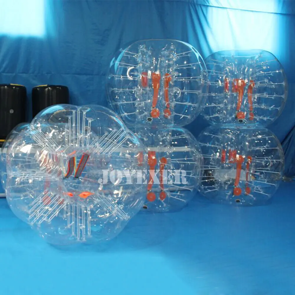 Ballon de football gonflable imbibé de bulles pour adultes, pare-chocs Zorb, point colorés, corps en PVC, TPU, savoir, chaud