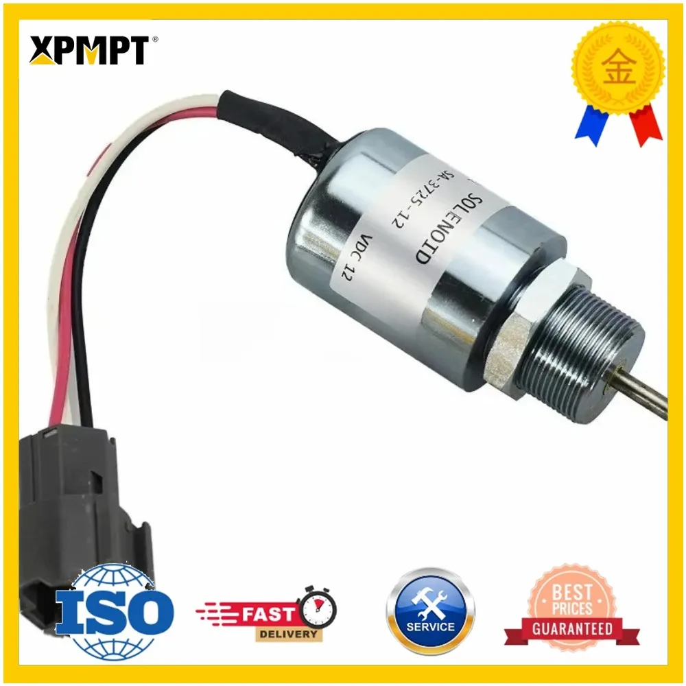 Stop Solenoid 30A87-20402 30A87-20401 For Mitsu-bishi L3E S3L S4L Volvo Terex Schaeff Pel Job