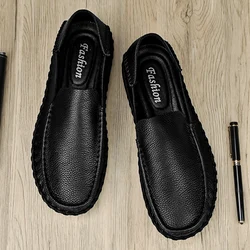 Careaymade-Genuine Leather women's shoes,Real leather men's shoes,British style fashion bean shoes,plus size casual shoes