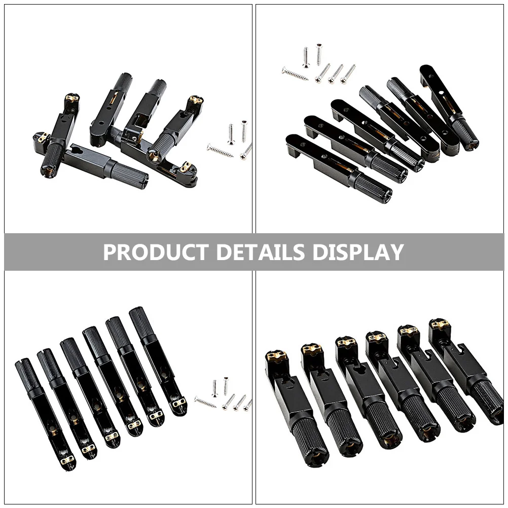

1Set Professional Single Headless Guitar Bridge Metal Guitar Saddle Easy to Install Replacement Parts Single Bridge