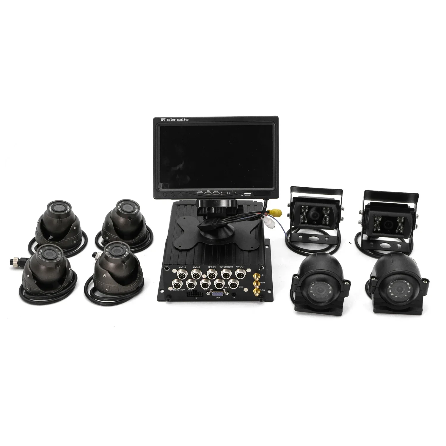 FL&OEM 8CH 720P 4CH 1080P DVR móvil GPS 2TB HDD/SSD SD-mdvr Bus camión vehículo Dvr