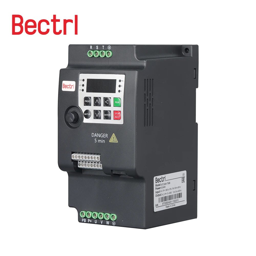 Imagem -06 - Vfd Vector Variable Frequency Drive Converter Variador Inversor Controlador de Velocidade do Motor 380v kw