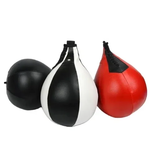 Professional Boxing Equipment BodyBuilding Double PU leather End Punching Decompression Balls MMA Boxing SpeedBalls