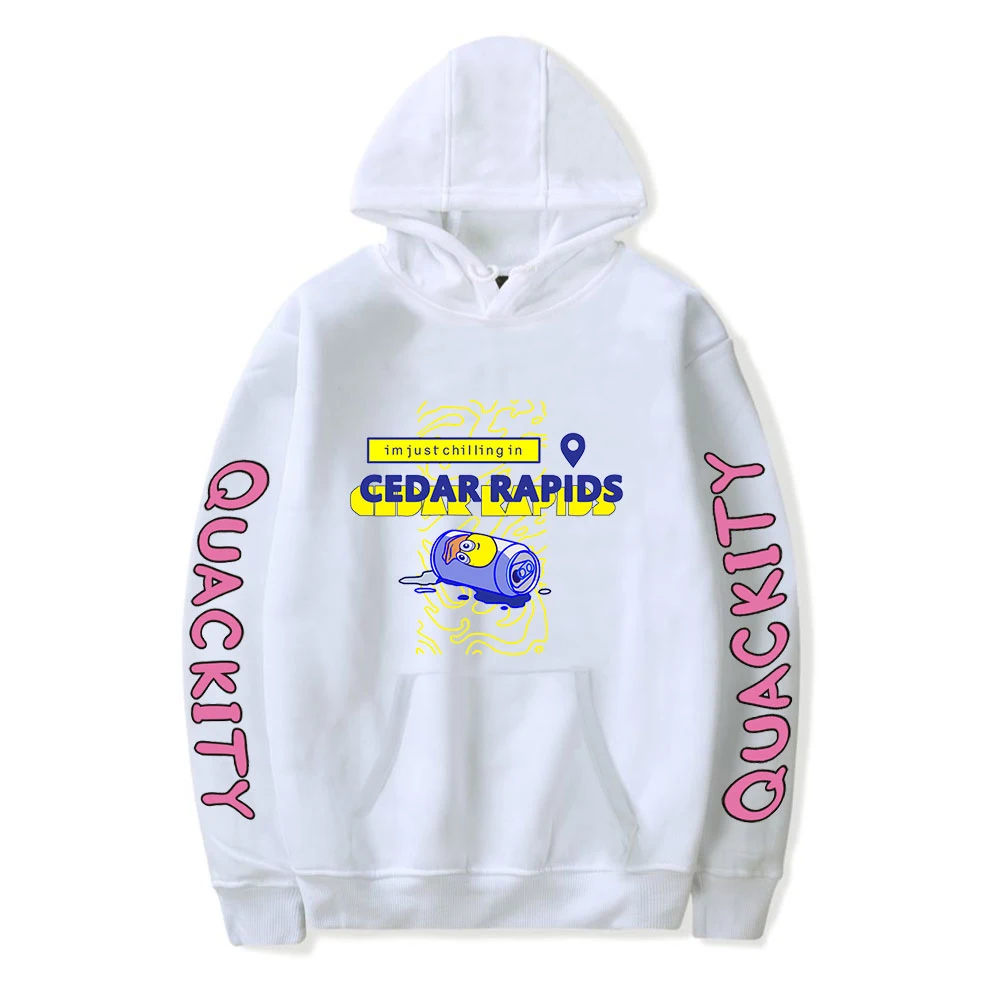 Quackity Merch hombres/mujeres Sudadera con capucha Fans Harajuku Hip Hop ropa sudadera con capucha tops