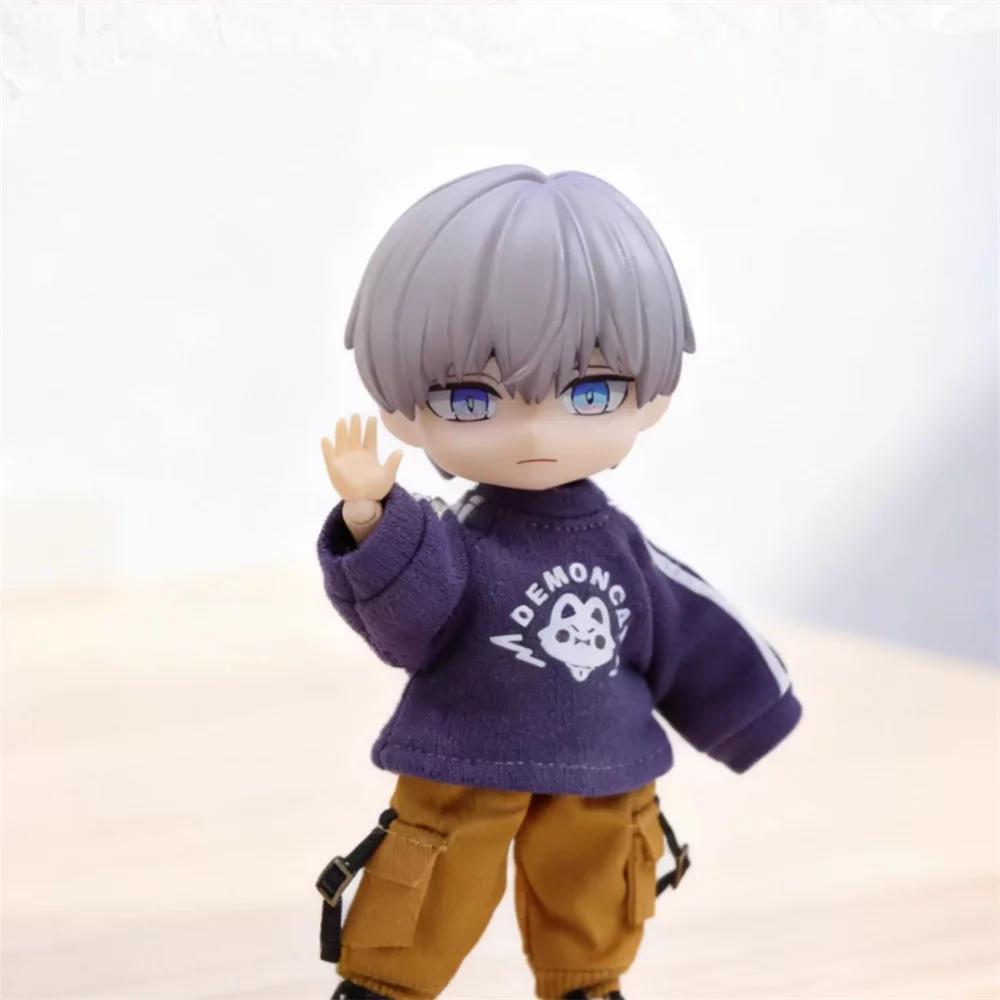 Улитка 1/12, 12-точечная кукольная одежда OB11, супер крутая спецодежда, повседневные брюки, аксессуары для моделей P8 P9, Bjd, в наличии