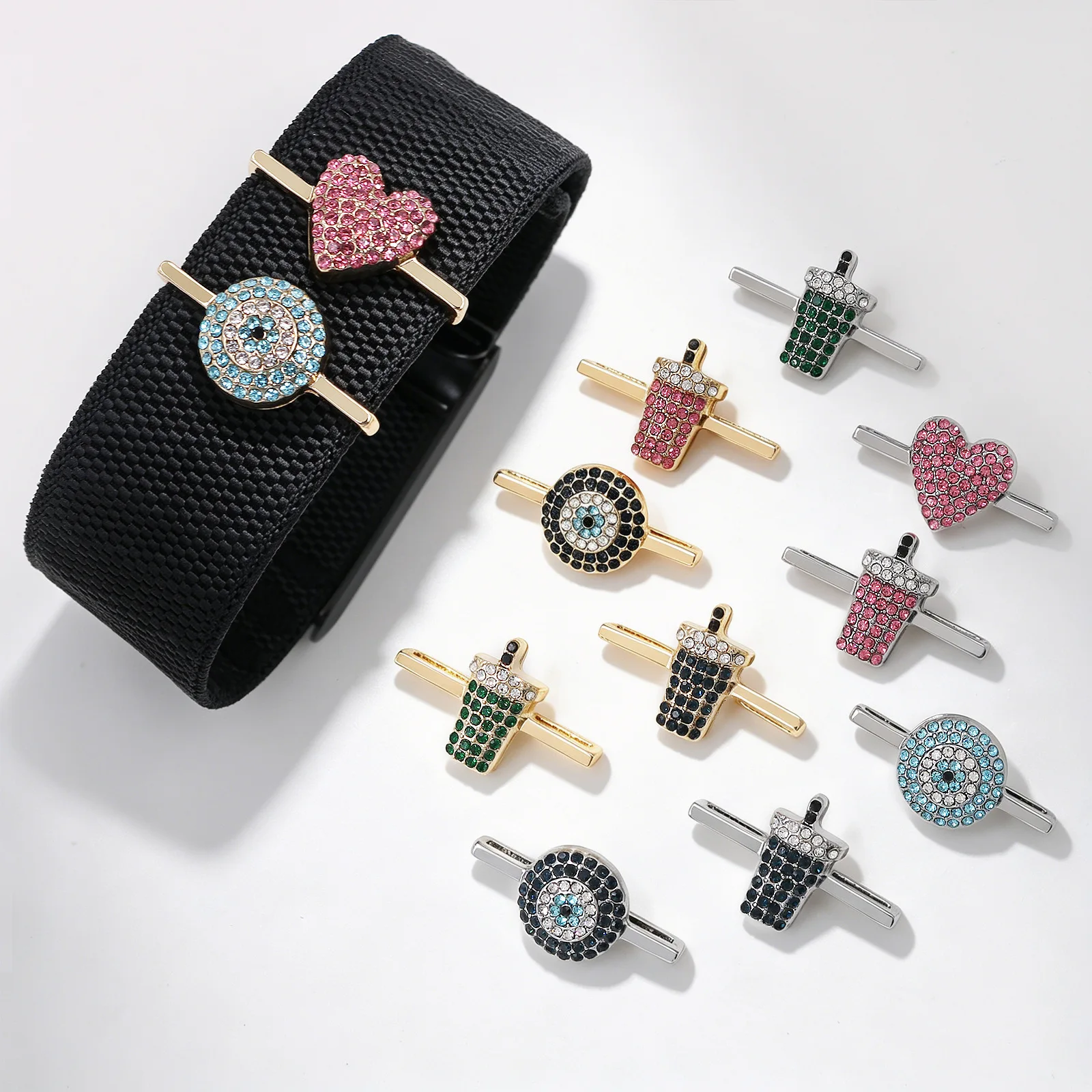 For Whoop 5.0/5.0 MG/4.0 DIY Watch Strap Decorative Clasp Accessories Cartoonish Small Accessories Jewelry Items
