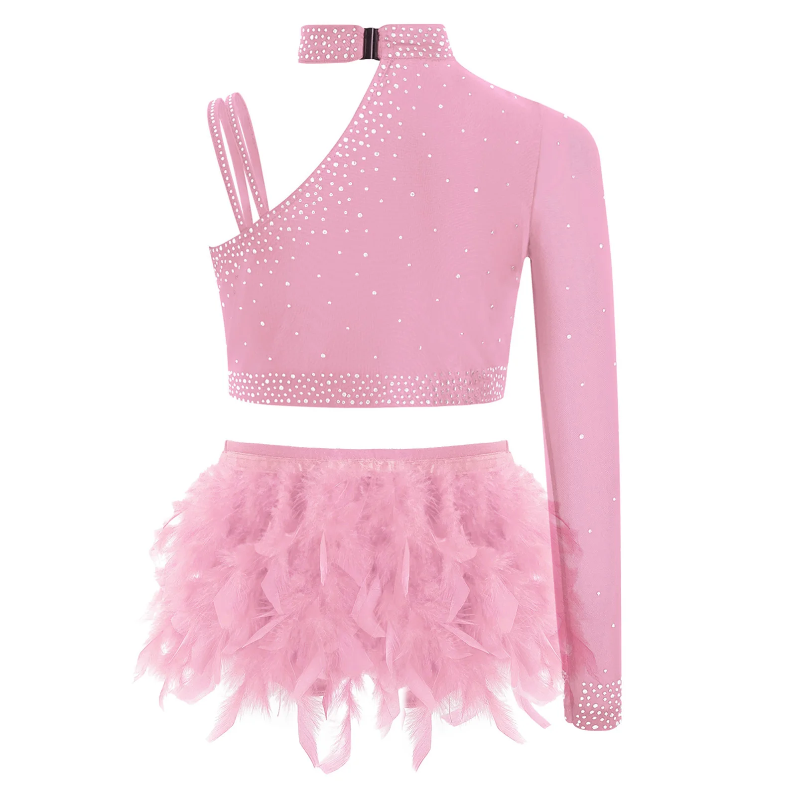 Crianças meninas roupa de dança jazz latino cha-cha tango samba salsa traje topo de colheita + cuecas 2 peças conjunto de dança trajes de festa infantil